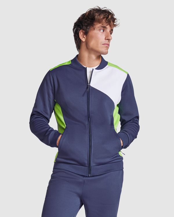 Casaco Desportivo Leros com fecho de correr frontal para Personalizar - Image 2