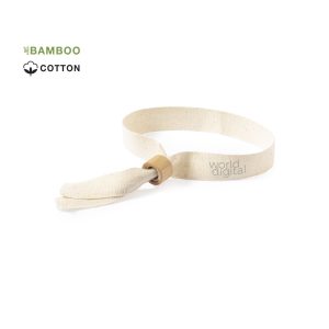 Pulseira Bosgo de Linha Natura Fabricada em Resistente Algodão para Personalizar