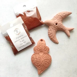 Pigmento para gesso/pó cerâmico Vermelho Telha