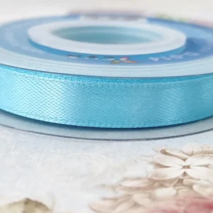 Fita cetim azul brilhante – 10mm