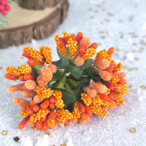 Ramo artificial laranja