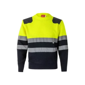 Camisola Malha Bicolor Alta Visibilidade para Personalizar