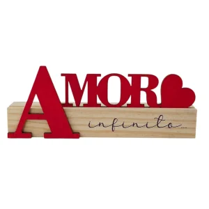 Barra c/ gravação – Amor infinito – Vermelho