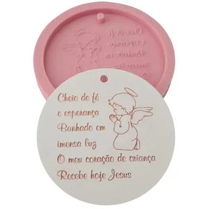 Molde em silicone – Cheio de fé e esperança…