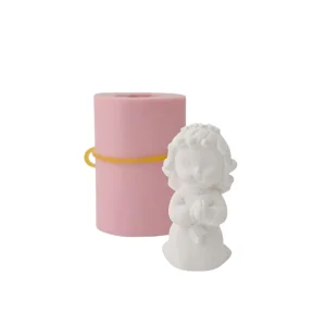 Molde em silicone – Menina a rezar (pequeno) 3D