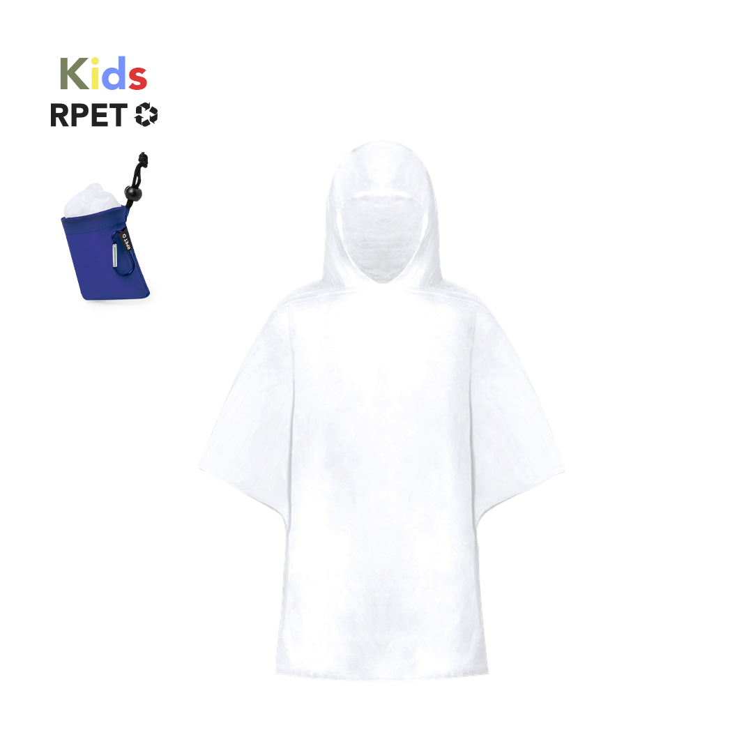 Poncho Claytop para Criança em Material PE para Personalizar - Image 2