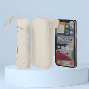 Guarda-Chuva Ottis Dobrável de 90 cm de Diâmetro em Poliéster 190T para Personalizar