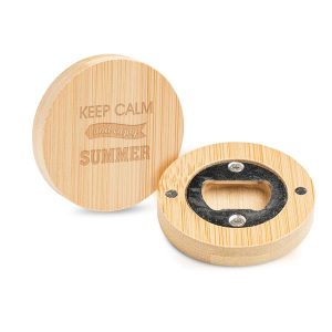Abre-cápsulas B-capsule em bambu para ser Personalizado