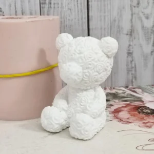 Molde em silicone, Ursinho 3D