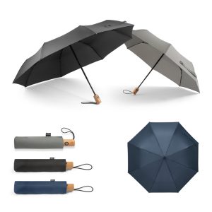 Guarda-Chuva River Abertura e Fecho Automático em Rpet para Personalizar