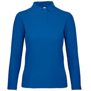 Polo Manga Comprida Feminino ID.001 LSL para Personalizar
