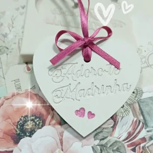 Molde em silicone -Adoro-te madrinha