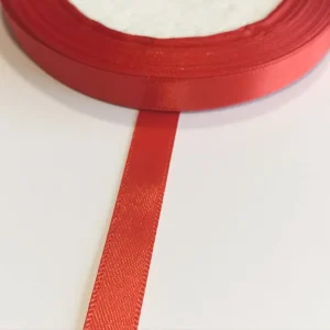 Fita de cetim -6 mm- Vermelho