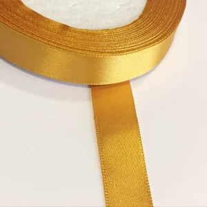 Fita de cetim -15 mm-amarelo dourado