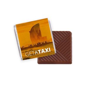 Chocolate Belga de 5gr com Embalagem Personalizada