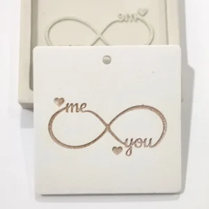 Molde em silicone -Infinito me&you