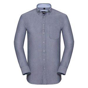 Camisa Manga Comprida Oxford Masculina para Personalizar