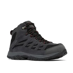 Bota Columbia Crestwood™ Mid Masculino Cinza Escuro