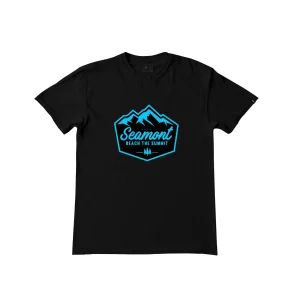 Camiseta Seamont Emblema Preta