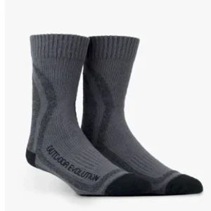 Meia Galapagos Trailsmith Grafite Unisex 39 ao 42